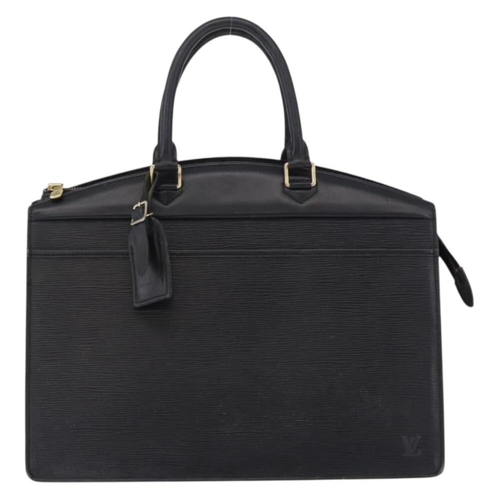 Louis Vuitton Epi Riviera Handbag Black